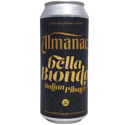 （単品）アルマナック　ベラビオンダ・イタリアンピルスナー 5.1％ 473ml缶（単品）【要冷蔵商品】【クラフトビール】【アメリカ】【Almanac】