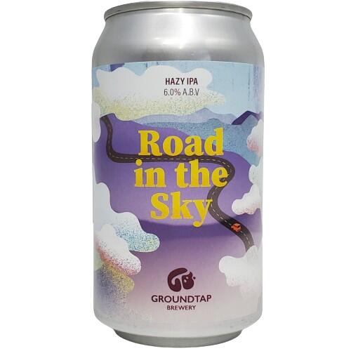 （単品）グランドタップブルワリー ROAD IN THE SKY ヘイジーIPA 6.0% 370ml缶 