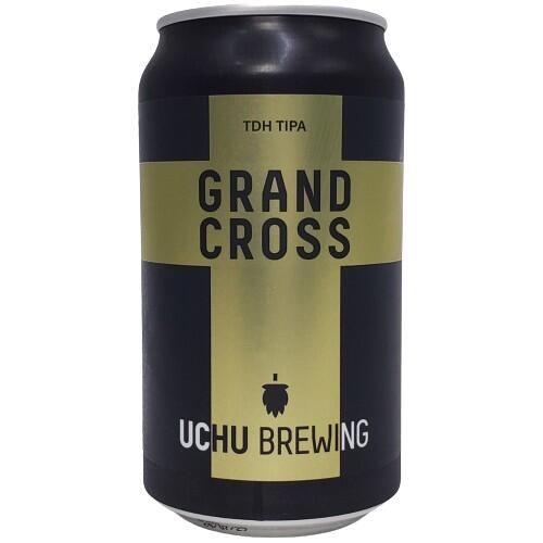 （単品）うちゅうビール GRAND CROSS（グランドクロス）TDH トリプルIPA 10% 350ml缶 【要冷蔵商品】 【クラフトビール】 【山梨】【5月新商品】