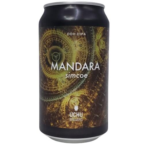 （単品）うちゅうビール　MANDARA（マンダラ）DDH ダブルIPA 8% 350ml缶   