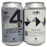 DD4D　Energy Cube (Sour IPA) 6％ 350ml缶×2本組 【要冷蔵商品】【クラフトビール】【愛媛】【DD4DBREWING】【4月新商品】