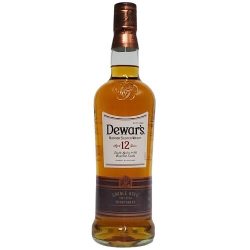 デュワーズ12年　40度　700ml（箱なし）【正規輸入品】【ウイスキー】【ブレンデッド】【新ボトル】