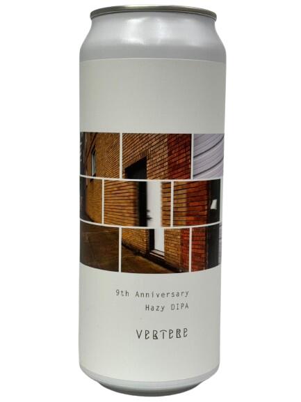 （単品）バテレ　9th Anniversary ヘイジーダブルIPA 8.5% 500ml缶 【要冷蔵商品】【クラフトビール】【東京】【VERTERE】【3月新商品】のサムネイル