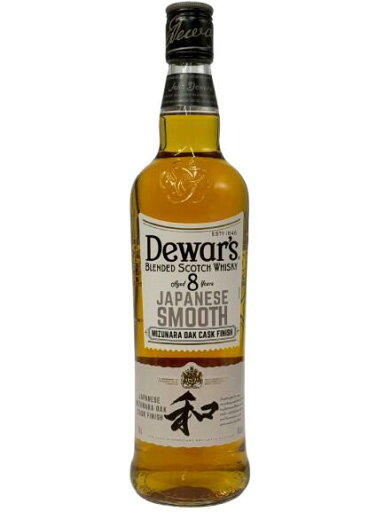 デュワーズ・ジャパニーズスムース和 8年 40度 700ml 【正規輸入品】【ウイスキー】【ブレンデッド】【スコットランド】【6月新商品】 デュワーズ・ジャパニーズスムース和 8年 40度 700ml 【正規輸入品】【ウイスキー】【ブレンデッド】【スコットランド】【6月新商品】
