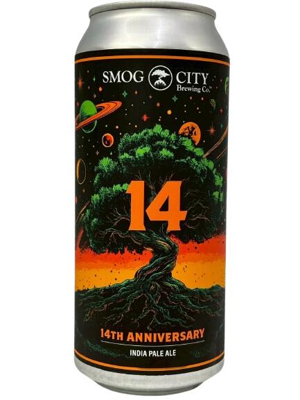 (単品)スモッグシティ 14周年IPA West Coast IPA 6.6% 473ml缶 【要冷蔵商品】【アメリカ】【クラフトビール】【smog city】【14周年記念ビール】【7月新商品】