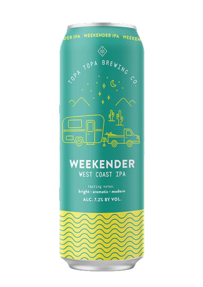 (単品)トパトパ・ウィークエンダー ウェストコーストIPA 7.2% 568ml缶 【要冷蔵商品】【クラフトビール】【アメリカ】【TopaTopa】【8月新商品】