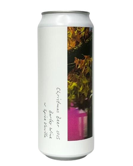 （単品）バテレ・クリスマスビール [2025]　バーレーワイン w/Spice, Vanilla 10% 500ml缶 【要冷蔵商..