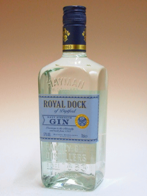 【並行輸入品】ヘイマンズ　ロイヤルドック・ジン　57度　700ml