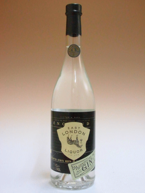 イースト・ロンドン・ドライジン　40度　700ml　【正規輸入品】【クラフトジン】