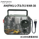 ANABAS AM/FMVvWI AR-30 AC100Vdr2dΉ