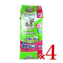【ブラックフライデー限定!最大2000円OFFクーポン配布中!】《送料無料》ユニ・チャーム デオトイレ 複数ねこ用 消臭・抗菌シート 16枚入 × 4袋