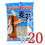 【マラソン限定！最大2200円OFFクーポン配布中】《送料無料》ニットーリレー ペットボトル用 麦茶 ティーパック (15g×5本)×20袋 ケース販売 日東食品工業