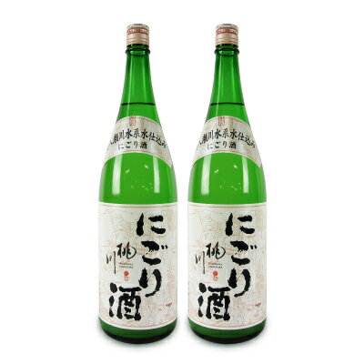 【最大2200円OFFのスーパーSALE限定クーポン配布中!】《送料無料》桃川 にごり酒 1800ml × 2本