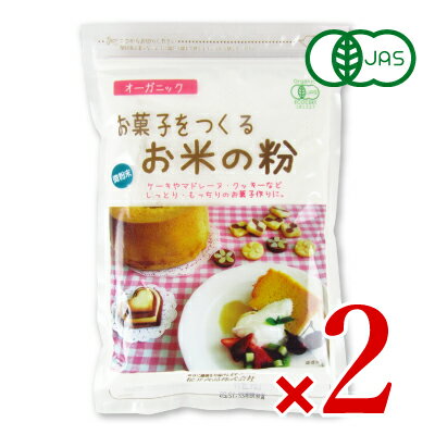 【最大2200円OFFのスーパーSALE限定クーポン配布中！】お菓子をつくるお米の粉 250g × 2袋 有機JAS［桜井食品］