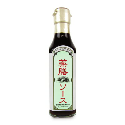 【最大2200円OFFのスーパーSALE限定クーポン配布中！】三留商店 薬膳ソース(中濃ソース) 200ml