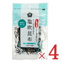 【GW限定 最大10%OFFクーポン配布中 】ムソー 塩吹昆布 35g 4袋 細切りタイプ