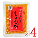 【月初34時間限定 最大2200円OFFクーポン配布中 】四国健商 万能おかずしょうが 130g 4袋 高知県産生姜