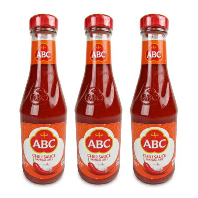 ABC サンバルアスリ 335ml×3本［HALAL認証商品］