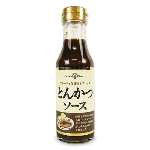 【最大2200円OFFのスーパーSALE限定クーポン配布中！】オジカソース工業 とんかつソース 220ml 濃厚ソース