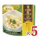 【マラソン限定!最大2000円OFFクーポン配布中!】エス・アイ・オー・ジャパン その場deパスタ コーンクリーム 65g × 5袋 食器不要