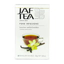 JAFTEA バーボンバニラ＆ルイボス ハーブティー ティーバッグ 30g（1.5g×20袋入り） ノンカフェイン セイロンファミリー