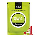【マラソン限定!最大2000円OFFクーポン配布中!】《送料無料》三島食品 菜めし 250g × 4袋