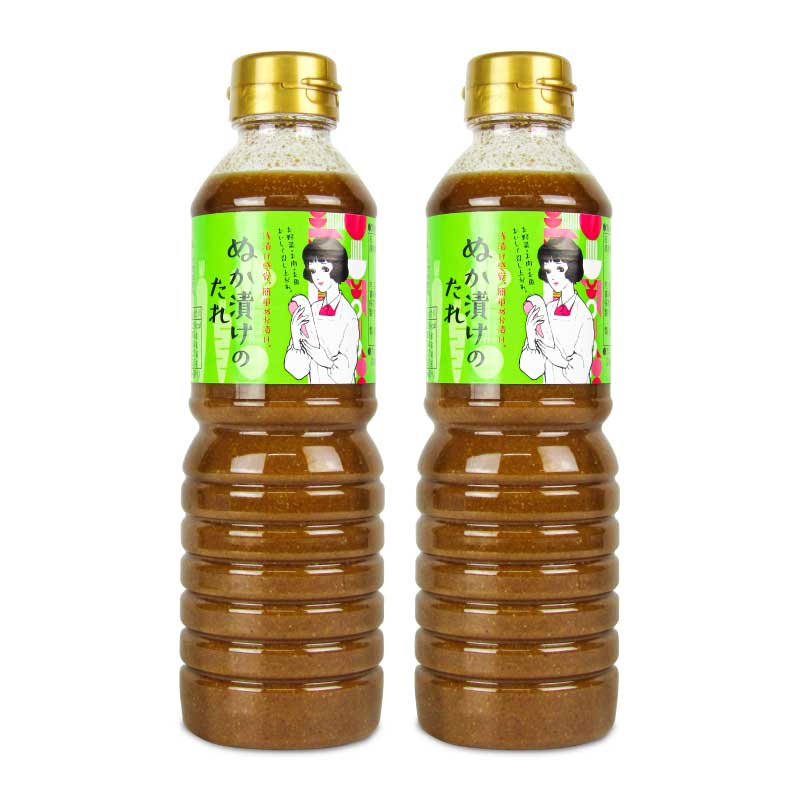 【最大2200円OFFのスーパーSALE限定クーポン配布中！】泉万醸造 ぬか漬けのたれ 585g × 2本