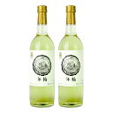 【マラソン限定!最大2000円OFFクーポン配布中!】はこだてわいん 年輪 白 720ml × 2本 白ワイン