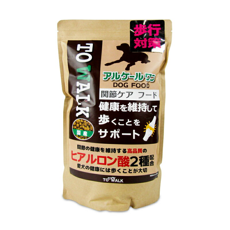 楽天にっぽん津々浦々【月初め34時間限定！最大2200円クーポン配布中！】《送料無料》ニチドウ アルケールワン 800g ドッグフード