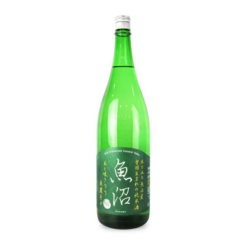 《送料無料》白瀧酒造 淡麗辛口魚沼 純米 1.8L