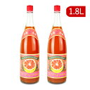 【月初め34時間限定!!最大2000円OFFクーポン配布中!! 】《送料無料》請福酒造 グレープフルーツシークヮーサー 1.8L×2本 リキュール