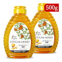 《送料無料》ビープロダクツ ロンガンハニー 500g×2本