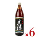 《送料無料》東酒造 灰持酒 料理酒 黒酒 900ml × 6本