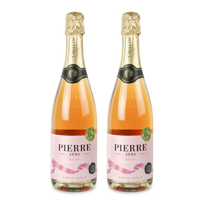 【ブラックフライデー限定!最大2000円OFFクーポン配布中!】《送料無料》ピエール・ゼロ ロゼ・スパークリング 750ml × 2本 [モトックス]