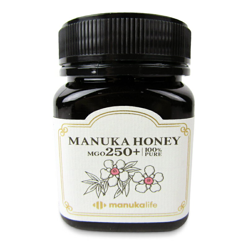 《送料無料》マヌカライフ マヌカハニー MGO250+ 250g