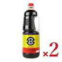 【マラソン限定!最大2000円OFFクーポン配布中!】直源醤油 竹印こいくちHP(ハンディペット) 1.8L × 2本