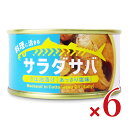 【マラソン限定!最大2000円OFFクーポン配布中!】木の屋 石巻水産 サラダサバ さば油漬け あっさり塩味 150g × 6個