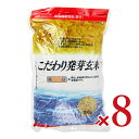 【最大10%OFF!GW限定まとめ買いクーポン配布中!】《送料無料》大潟村あきたこまち生産者協会 こだわり発芽玄米鉄分 850g × 8袋
