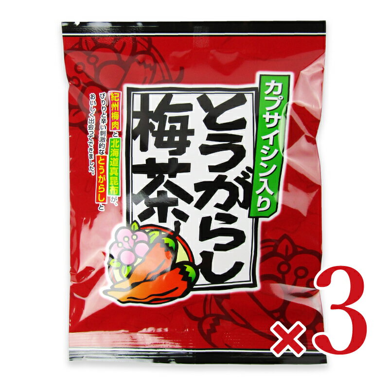 マン・ネン とうがらし梅茶 袋タイプ 2g×24包 × 3個