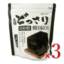 【月初め34時間限定!!最大2000円OFFクーポン配布中!! 】オリオンジャコーどっさり韓国のりうま塩味 100枚 × 3個