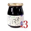【マラソン限定!最大2000円OFFクーポン配布中!】伊豆フェルメンテ ブルーベリージャム 300g × 3本 【ジャム ブルーベリー】