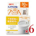 【月初め34時間限定!!最大2000円OFFクーポン配布中!! 】《送料無料》GEX ジェックス ピュアクリスタル お皿にピタ!超ニャン水 30日2個入 × 6...