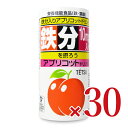 【マラソン限定!最大2000円OFFクーポン配布中!】《送料無料》森食品工業 鉄分入りアプリコットドリンク 195g×30個 ケース販売