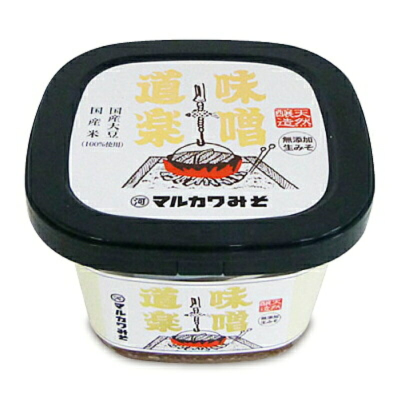 　 天然醸造 無添加みそ国産大豆、国産米（100%使用） マルカワみその変わらぬ伝統の味 マルカワみそで30年以上愛され続けている甘口みそ。 米どころの福井では米をたくさん使ったお味噌が好まれる傾向があり、こちらのお味噌は麹歩合が15歩と大豆10キロに対して米麹を15キロ使用している、お米の美味しさを十二分に感じることの出来るお味噌です。 マルカワみその変わらぬ伝統の味をこの味噌道楽もまた受け継いでいる商品です。 かけがえのない自然を、次世代に…。 味噌1kgに使われる原料の栽培に、通常192gの農薬や化学肥料が使われています。（マルカワみそ調べ） 有機栽培や自然栽培では使用されていません。 マルカワみそでは、かけがえのない自然と人間が『共生』できる世界を目指して、今日も元気に味噌作りに励んでまいります。 天然醸造 生みそ マルカワみそでは、味噌を仕込んだ後、自然の発酵速度に任せ、福井の四季で約10ヶ月発酵、熟成をおこないます。 人為的な加温、酵母の添加、加熱処理はしていません。 原料以外のものは一切使用せず、熟成した味噌をそのままパックしました。 夏の時期には発酵します。 開封後は冷蔵庫での保存をお勧めします。 ■名称 米みそ ■原材料名 米（国産）、大豆（国産）、食塩 ■内容量 600g ■賞味期限 製造日より冷暗所で7ヶ月 ※実際にお届けする商品の賞味期間は在庫状況により短くなりますので何卒ご了承ください。 ■栄養成分表示（100gあたり） エネルギー：175kcal、たんぱく質：10.5g、脂質：2.4g、炭水化物：27.8g、食塩相当量：11.9g ■保存方法 直射日光、高温多湿を避け保存 ■製造者 マルカワみそ株式会社 ■関連キーワード 味噌 ミソ 米みそ 米味噌 米ミソ 天然醸造 無添加 生みそ 生味噌 生ミソ 伝統の味 福井 こだわり 厳選素材 国産大豆 国産米 100% 自然発酵 酵母 調味料 家庭用 この商品のお買い得なセットはこちらから マルカワみそのその他の商品はこちらから 関連商品はこちら！マルカワみそ 有機みそ 日本 600g × 31,988円～マルカワみそ 自然栽培みそ 未来 有機JAS認2,018円～マルカワみそ 有機みそ ヴィバルディ 有機JA2,232円～こちらも一緒に購入されています！マルカワみそ 有機みそ ヴィバルディ 有機JA2,232円～マルカワみそ 有機みそ あわせみそ 有機JAS1,988円～本田商店 有機十割そば 180g 有機JAS 663円～