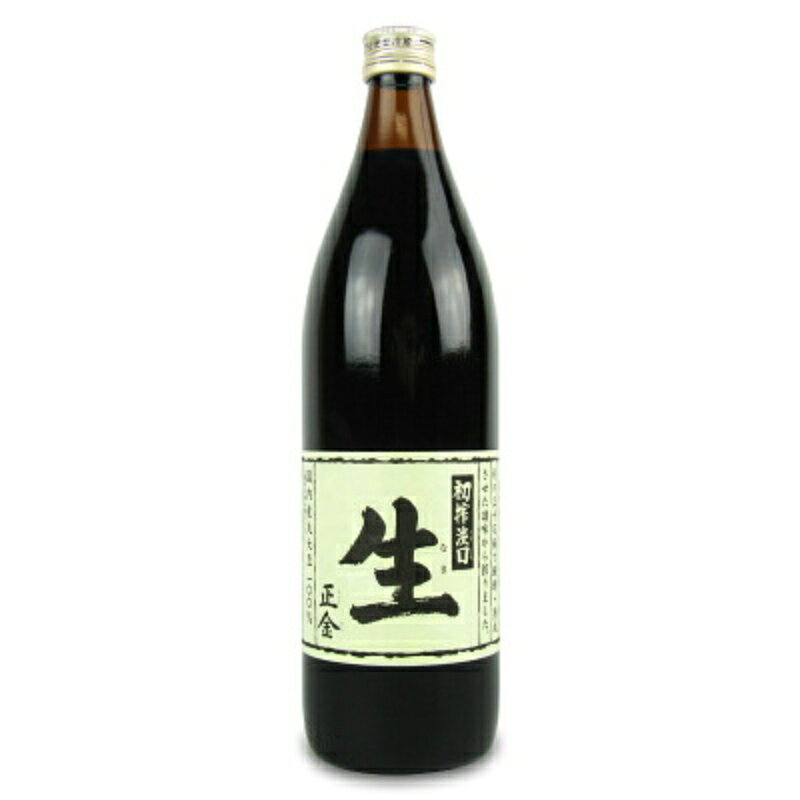 　 杉の三十石桶で醗酵熟成させた生醤油 国内産の大豆と小麦、オーストラリア原産の天日塩を使用 国内産大豆、小麦を使い、杉の三十石桶で醗酵・熟成させた諸味から搾りました。 ・国内産丸大豆 100％（分別生産流通管理済み） ・国内産小麦 100％ ・オーストラリア原産 天日塩 100％ 【特徴】 桶で一年醗酵熟成させた生（なま）の醤油。色は淡いけれど、濃口醤油のような深みと旨味があります。 【用途】 うどんや高野豆腐、酢の物など、お出汁や繊細なお野菜の色、香り、味を活かす料理にぴったりです。 ■名称 うすくちしょうゆ（本醸造） ■原材料名 大豆（国産）、小麦、食塩 ■内容量 900ミリリットル ■賞味期限 製造日より18ヶ月 ※実際にお届けする商品の賞味期間は在庫状況により短くなりますので何卒ご了承ください。 ■栄養成分表示100ml当たり 熱量：76kcal、たんぱく質：9.0g、脂質：0.0g、炭水化物：9.9g、食塩相当量：17.0g ■保存方法 ・直射日光を避けて保存してください。 ・開栓後は冷蔵庫（10℃以下）に保管し、なるべくお早めにご使用ください。 ■使用上のご注意 びんはワレモノです。取扱いにご注意ください。本体は「ガラスびん」です。 ■製造者 正金醤油株式会社 ■関連キーワード しょうきん 薄口醤油 淡口醤油 生醤油 なま醤油 うすくち しょうゆ しょう油 本醸造 国内産丸大豆 国内産小麦 オーストラリア原産 天日塩 三十石桶 醗酵 熟成 諸味 調味料 瓶 ビン びん この商品のお買い得なセットはこちらから 正金醤油のその他の商品はこちらから 関連商品はこちら！正金醤油 初搾淡口 生 900ml × 3本3,347円マルシマ 純正醤油 うすくち 900ml ［丸889円マルシマ 純正醤油 うすくち 900ml ×2,455円こちらも一緒に購入されています！正金醤油 天然醸造うすくち生醤油 1000ml1,285円九重味淋 本みりん 九重櫻 1.8L 4,097円正金醤油 正金桶仕込醤油　純 900ml1,307円～