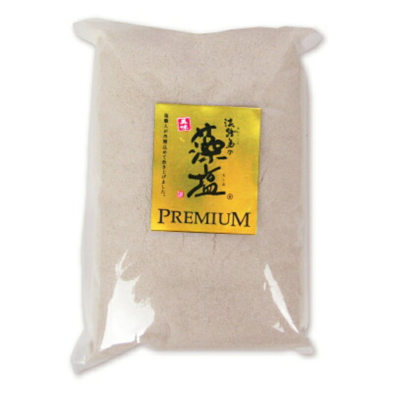 【マラソン限定クーポン配布中】《送料無料》多田フィロソフィ 淡路島の藻塩 PREMIUM 500g【 調味料 しお ソルト 国産 兵庫県 平釜製法 塩角無し 旨味 まろやか おにぎり 天ぷら 二段抽出製法 和風料理 】 tsutsu-uraura-10013616 にっぽん津々浦々 パッケージ画像