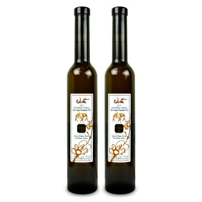 《送料無料》Vita Vidal ヴィタ ヴィダル アイスワイン 375ml × 2本 [イレブンインターナショナル] Pillitteri Estates Winery