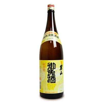 男山 【マラソン限定!最大2200円OFFクーポン配布中!】男山 御免酒 1.8L