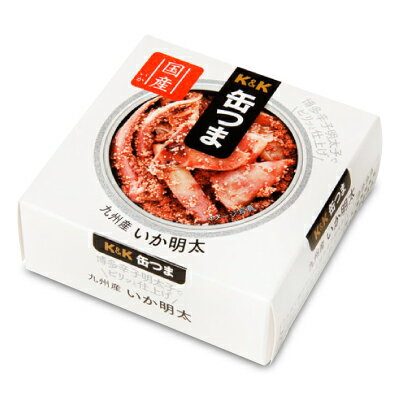 K&K 缶つま 九州産 いか明太 40g 《_スーパーSALE半額対象_》