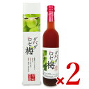【マラソン限定!最大2000円OFFクーポン配布中!】《送料無料》無手無冠 ダバダロゼ 梅酒 500ml × 2本